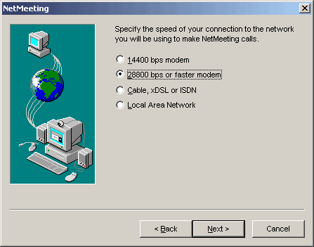 Instaltion - modem speed