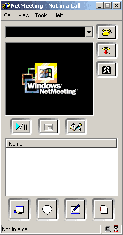NetMeeting interface